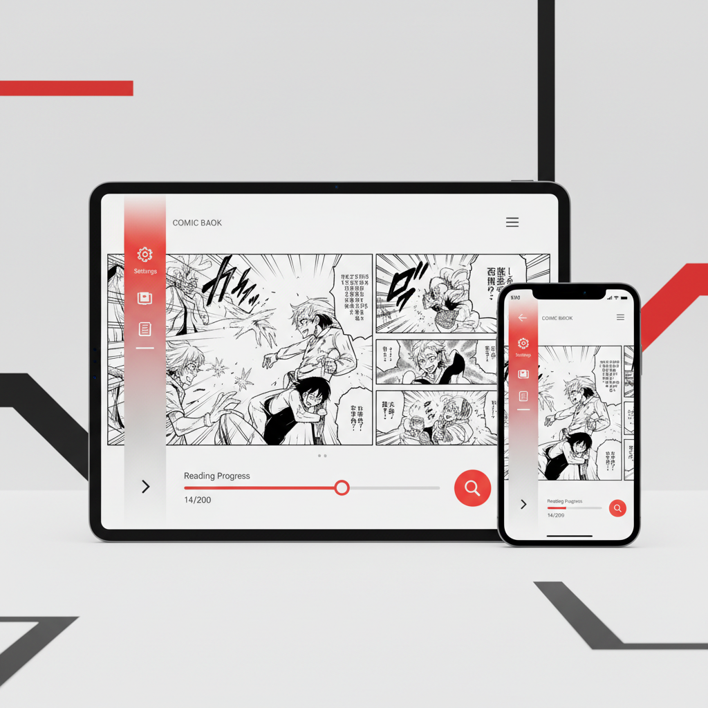 jmcomic漫画App界面